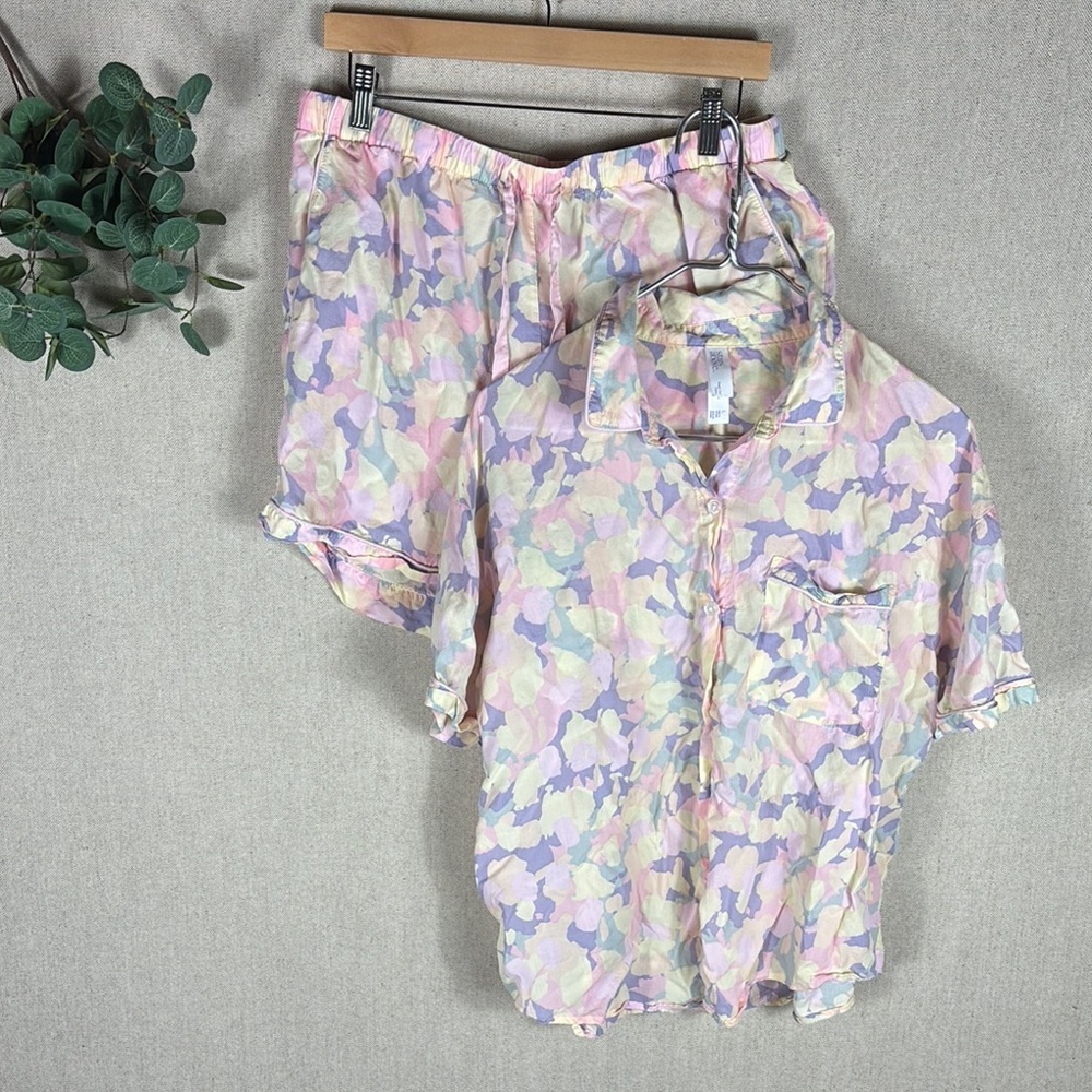 Stars Above > Pastel Abstract Pajama Set Large - Picture 2 of 12